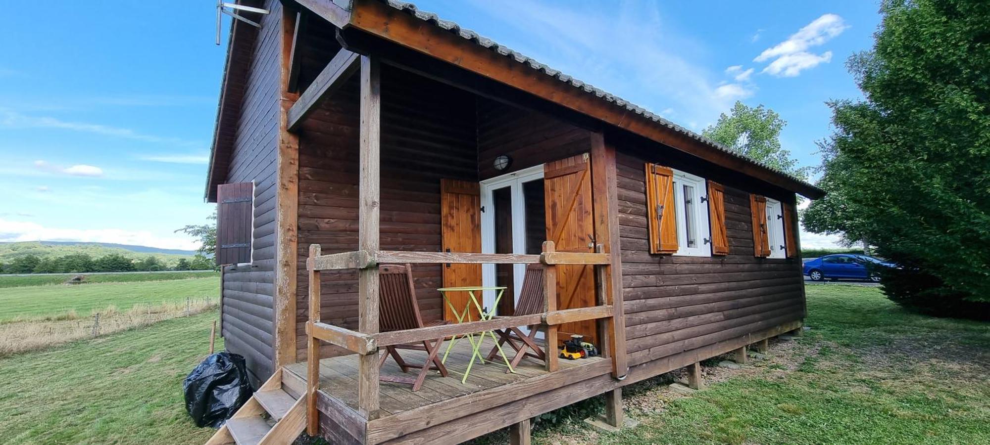 Chalets Etang Sur Arroux Exterior foto