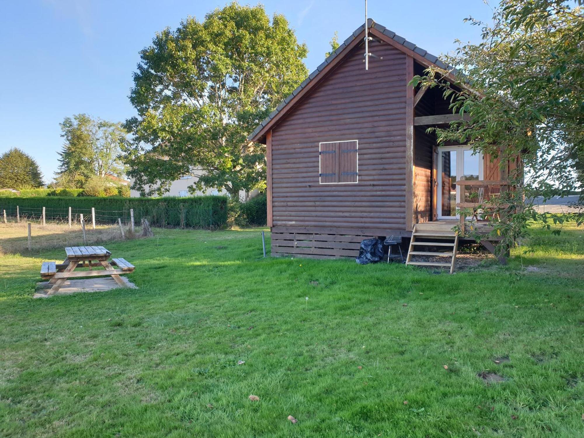 Chalets Etang Sur Arroux Exterior foto